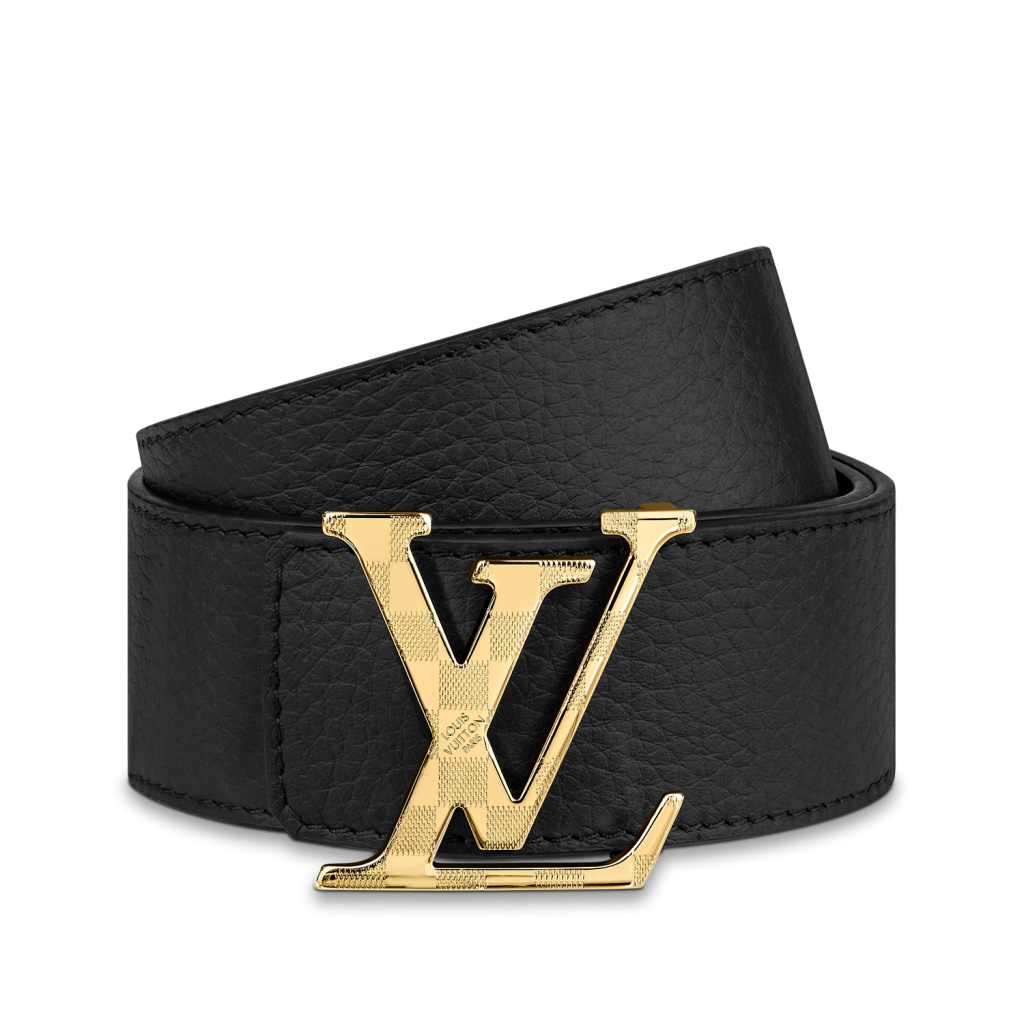 Louis Vuitton - LV Initials 40mm Reversible Belt - Monogram Canvas - Kaki - Size: 100 cm - Luxury