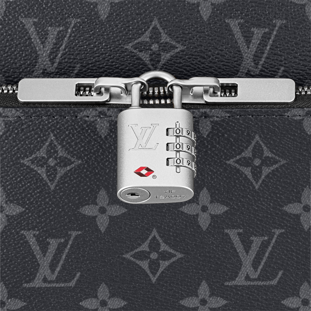 Louis Vuitton Lock & Key Set Silver Padlock Number 310