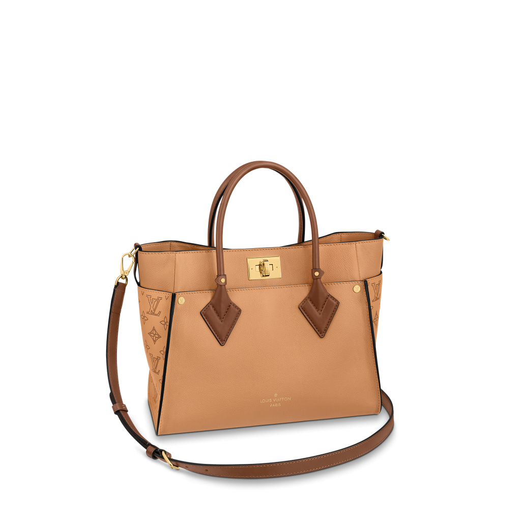 Louis Vuitton On My Side MM Bag Black | 3D model