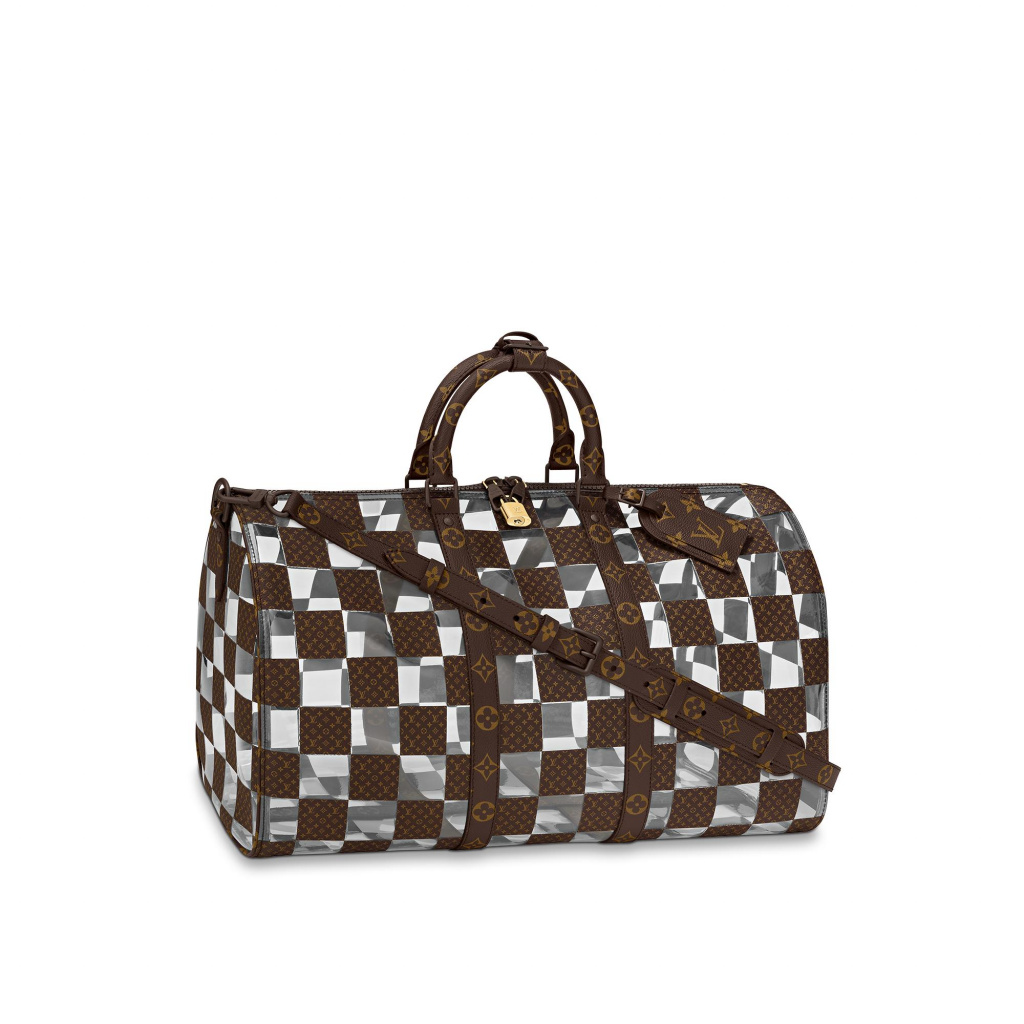Handbags Louis Vuitton LV Keepall 25 Monogram Chess