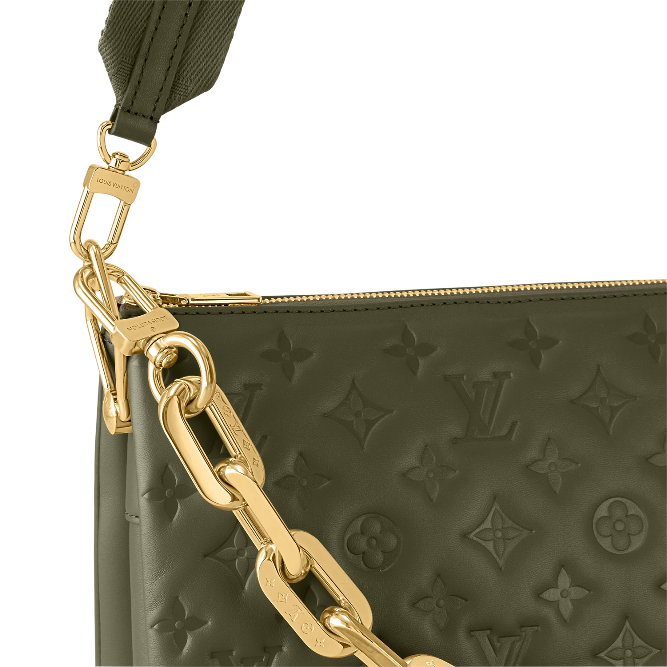 Louis Vuitton Coussin mm, Green, One Size