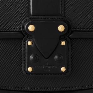 Louis Vuitton Black Epi Trunk Clutch