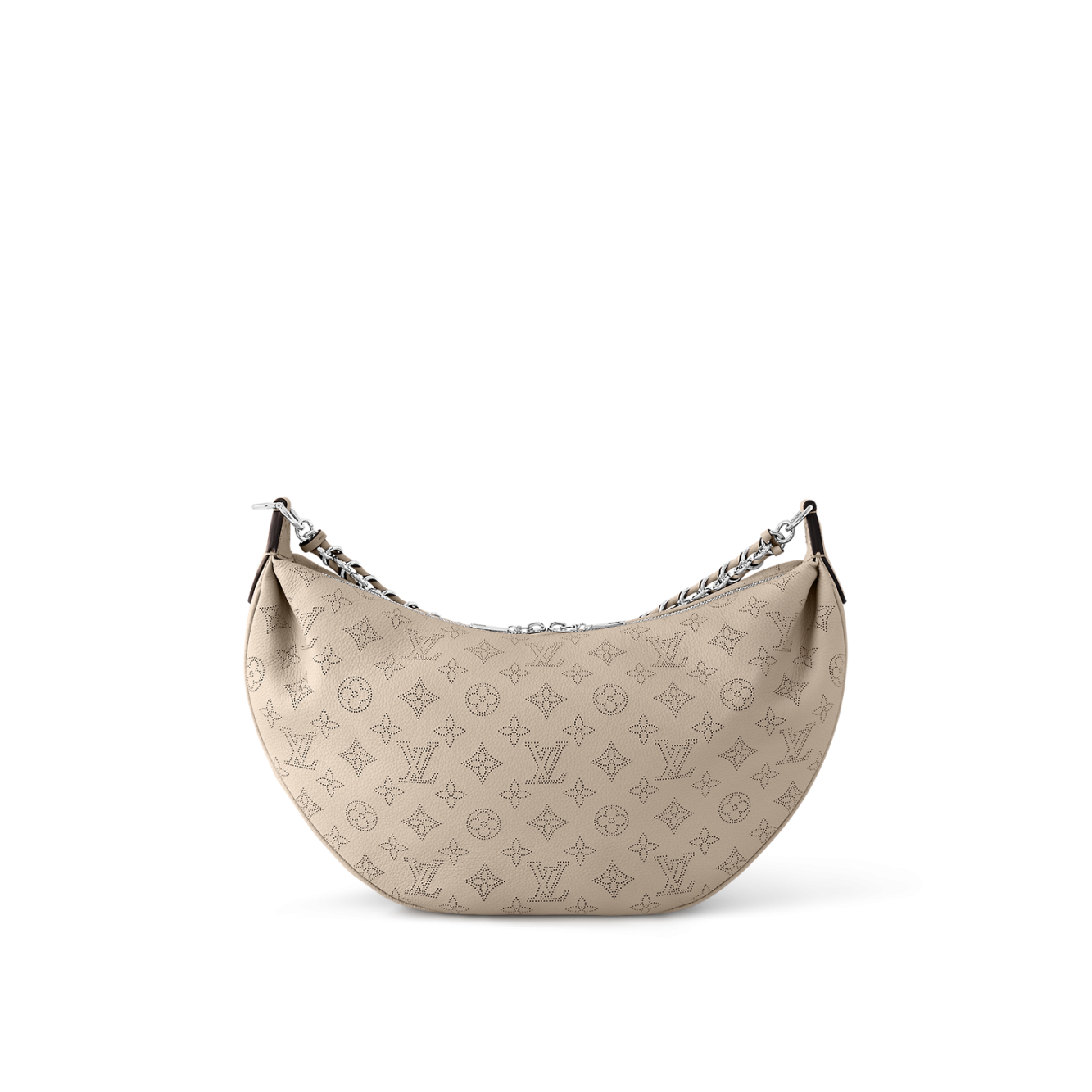 Hot Selling Louis Vuitton L TO V LV Logo Pattern Silver -Yellow Gold  Two-tone Round