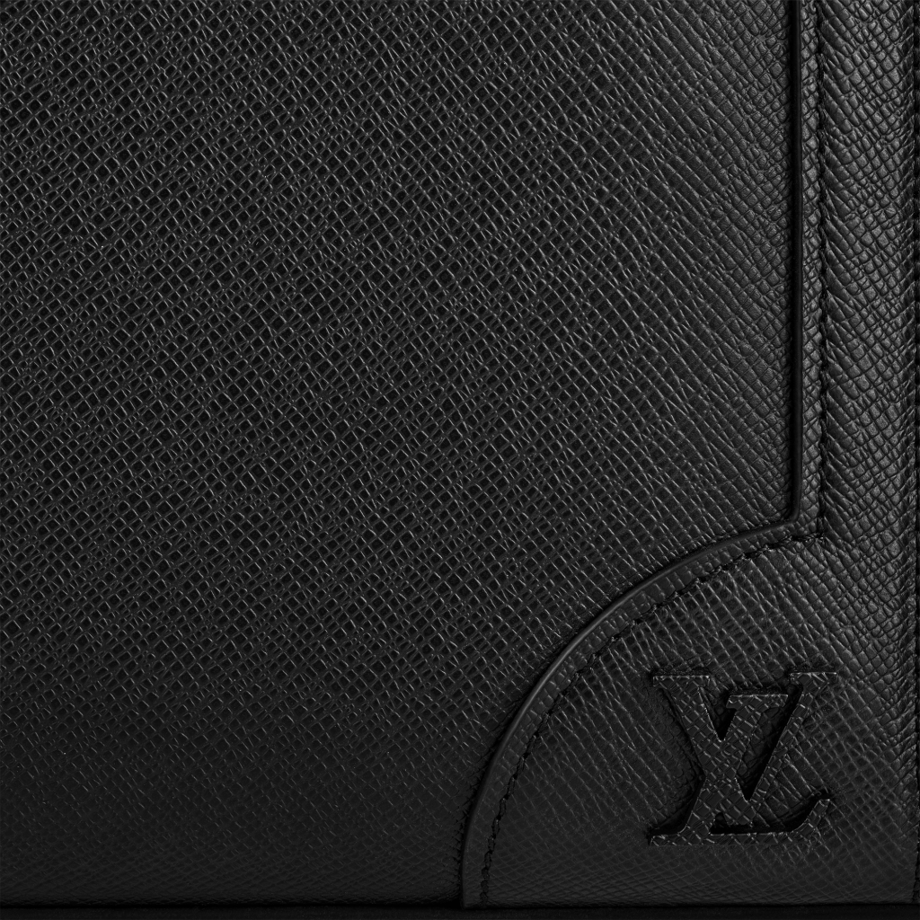 Louis Vuitton LV Slim Canvas Silver Tone Bracelet Louis Vuitton