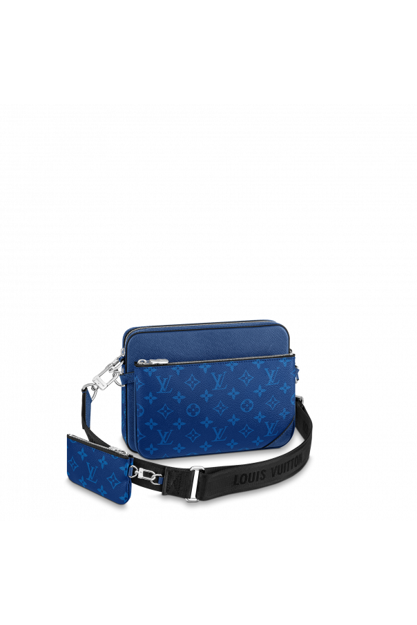 Louis Vuitton Discovery Bum Bag PM Bandana Blue Monogram Crossbody Fanny  Pack