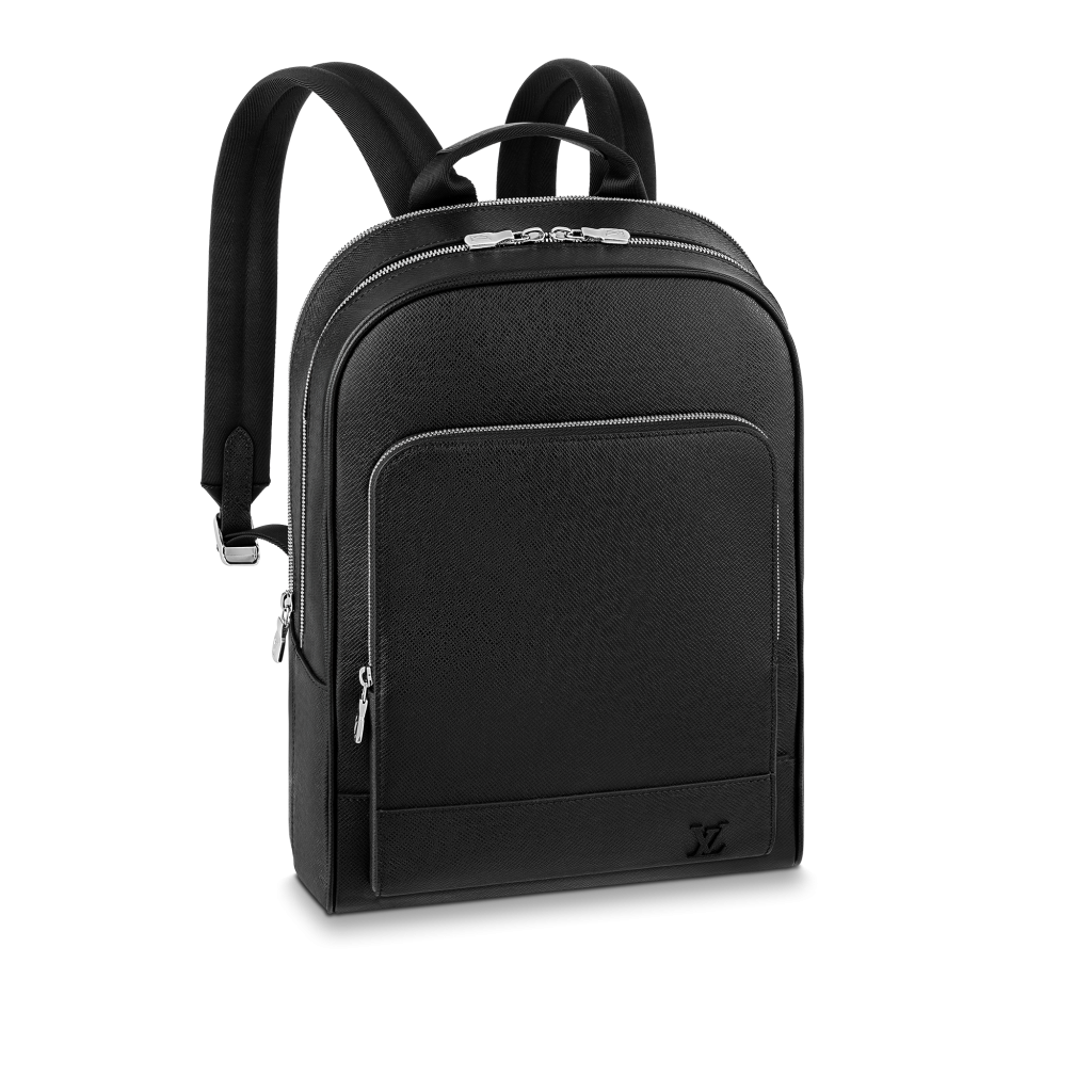 Louis Vuitton M30258 Alex Backpack For Men Taiga Leather Black 