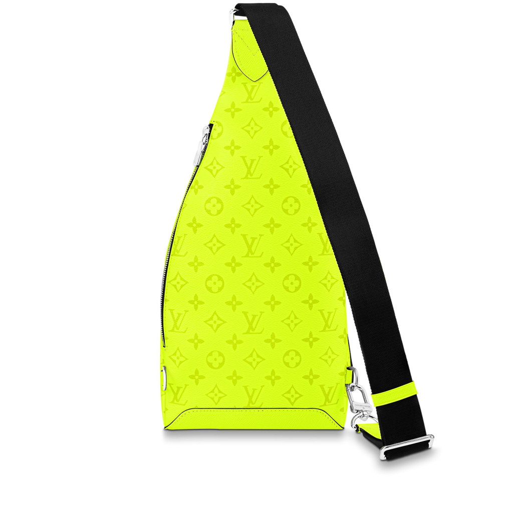 Louis Vuitton Duo Sling Bag Neon Yellow