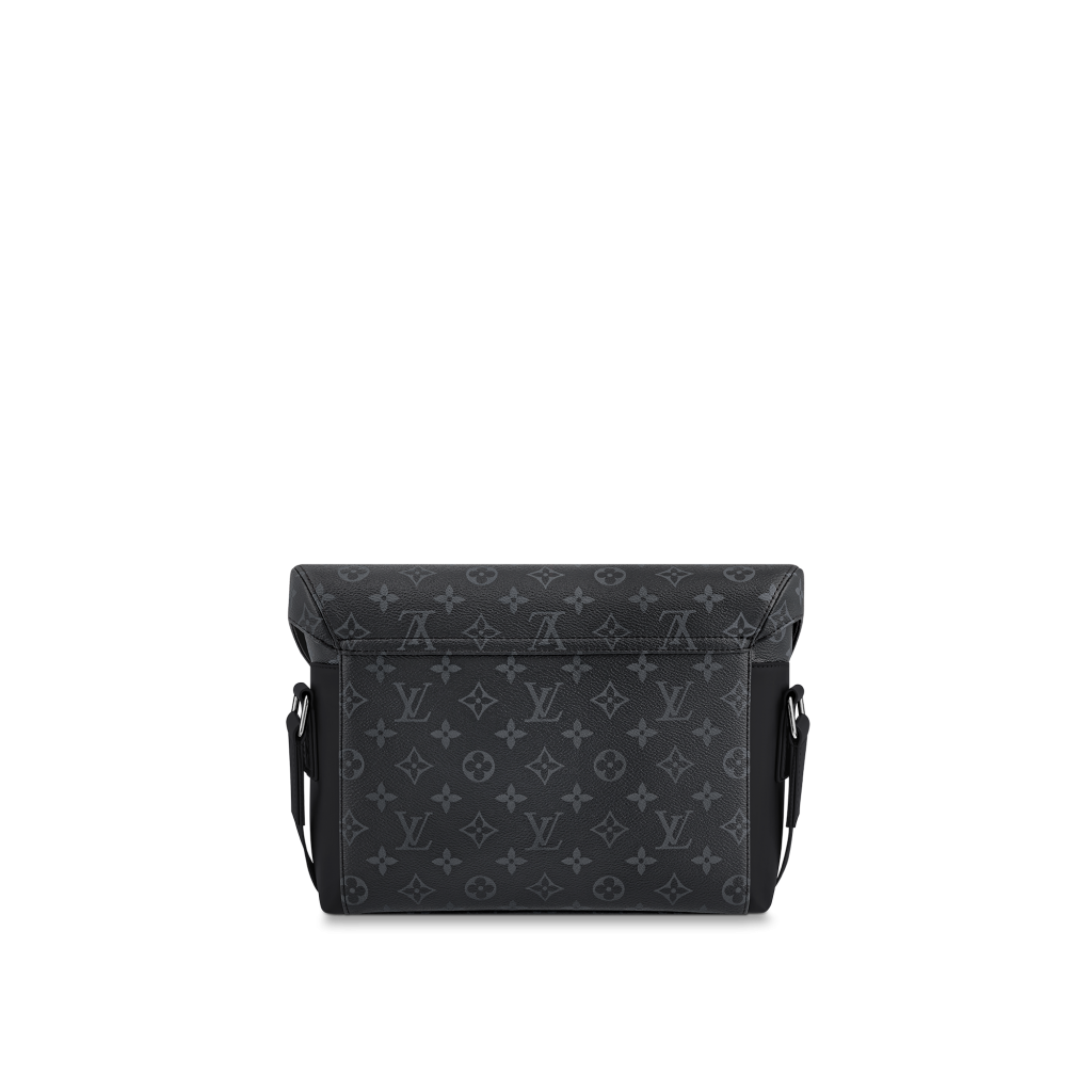 Louis Vuitton Black Monogram Messenger PM Voyager Bag For Sale at