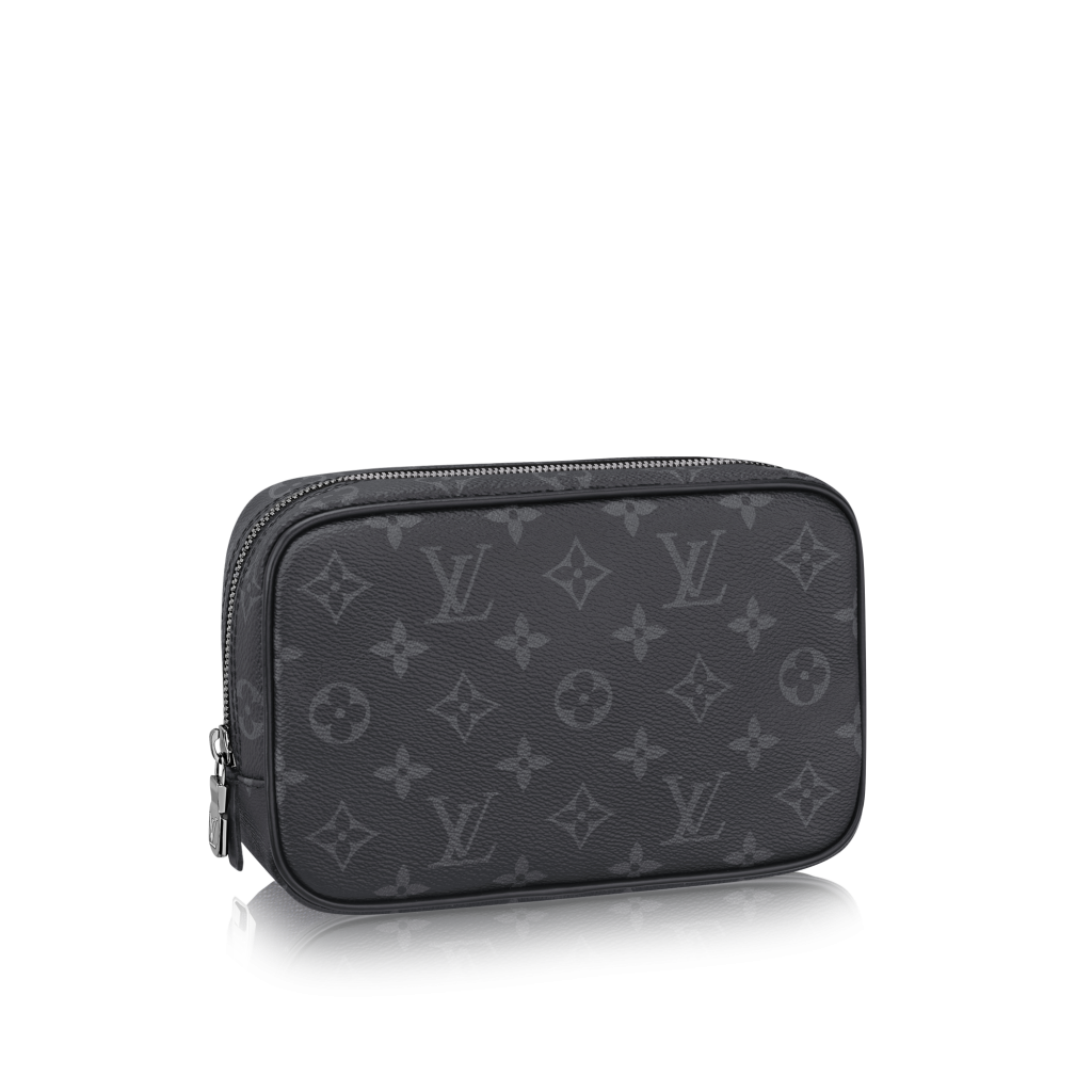 Louis Vuitton Dopp Kit Toilet Pouch (Black) – Luxxe