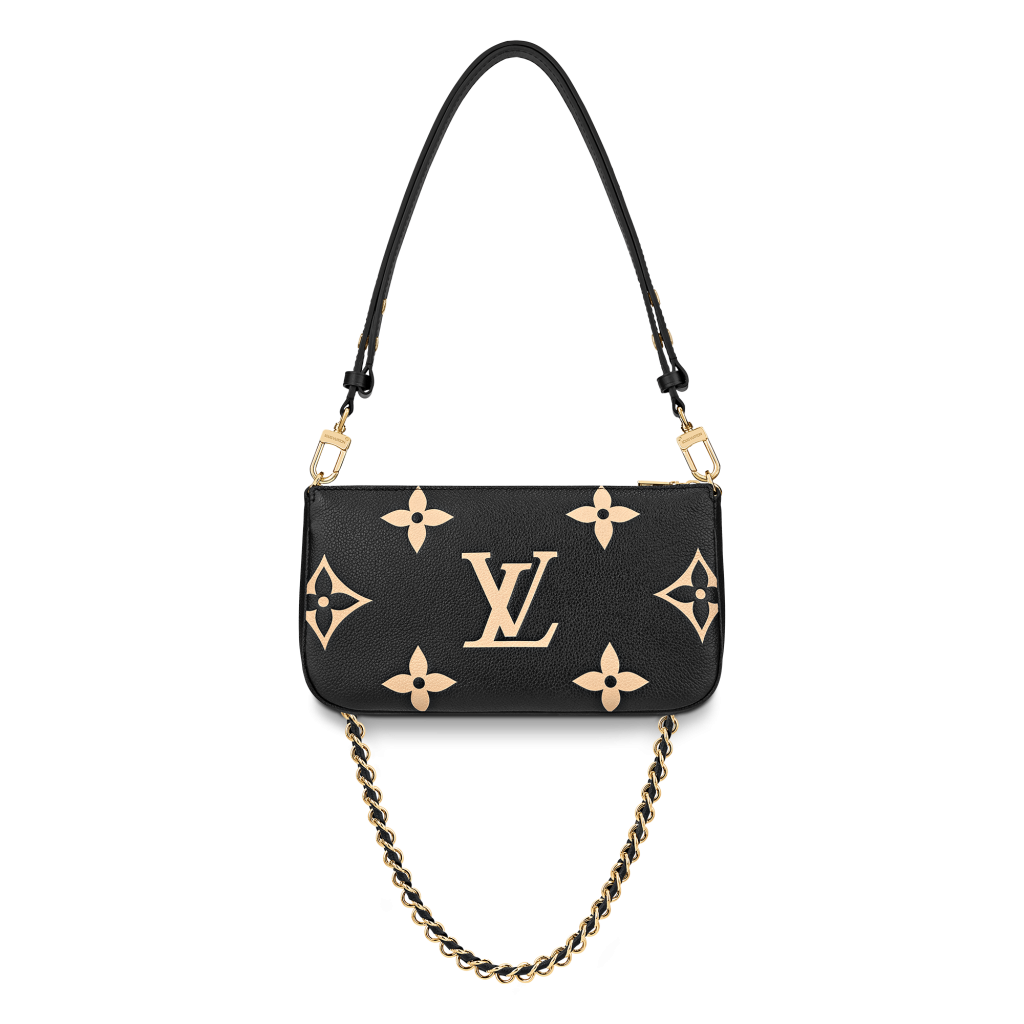 M45777 Louis Vuitton Monogram Empreinte Multi Pochette Accessoires