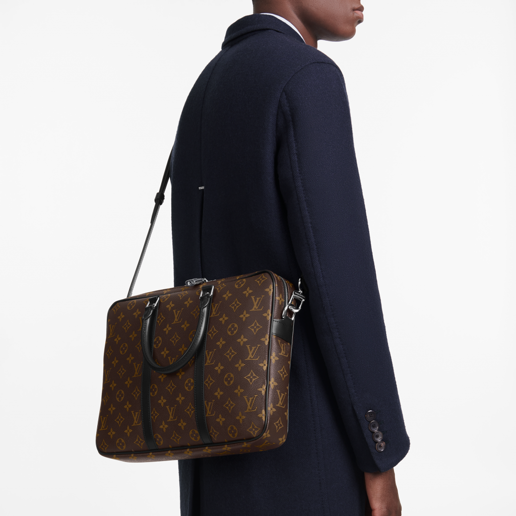 Louis Vuitton Makaser PDV PM Brown/Black M52005 Men's Ladies