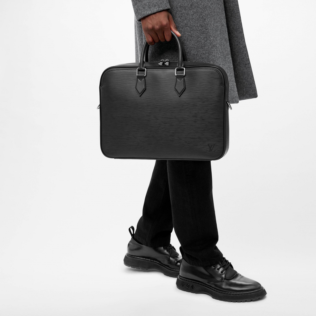 Louis Vuitton Dandy MM men business briefcase