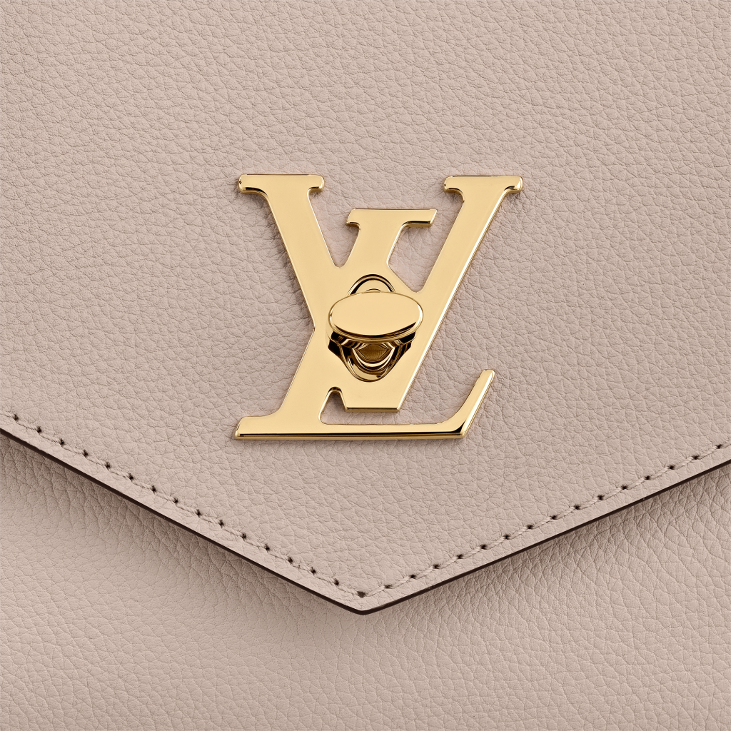 Louis Vuitton Brown Leather Mylockme Ever BB Bag in 2023