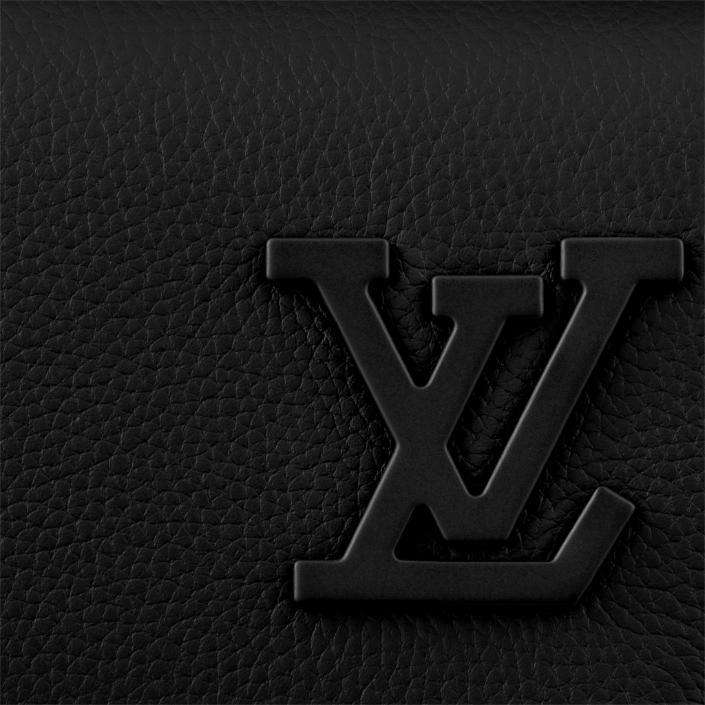 Louis Vuitton LV Takeoff Backpack Rucksack M57079 Grained Leather Black