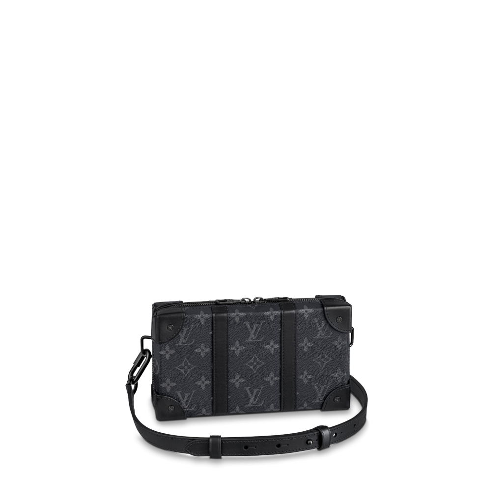 Louis Vuitton Wallet Trunk Monogram Eclipse Canvas Soft Trunk Clutch