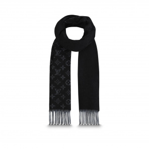 Shop Louis Vuitton MONOGRAM Monogram gradient scarf (M71607) by