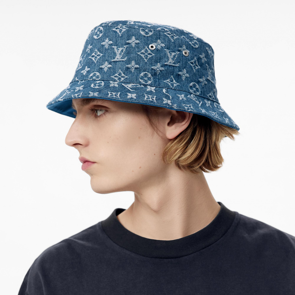 Louis Vuitton MONOGRAM Unisex Blended Fabrics Street Style Bucket Hats  (M78772 M78773 M78774)