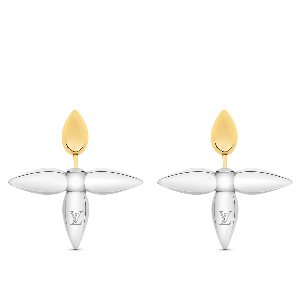 Shop Louis Vuitton Louisette stud earrings (M80268) by treatmyself