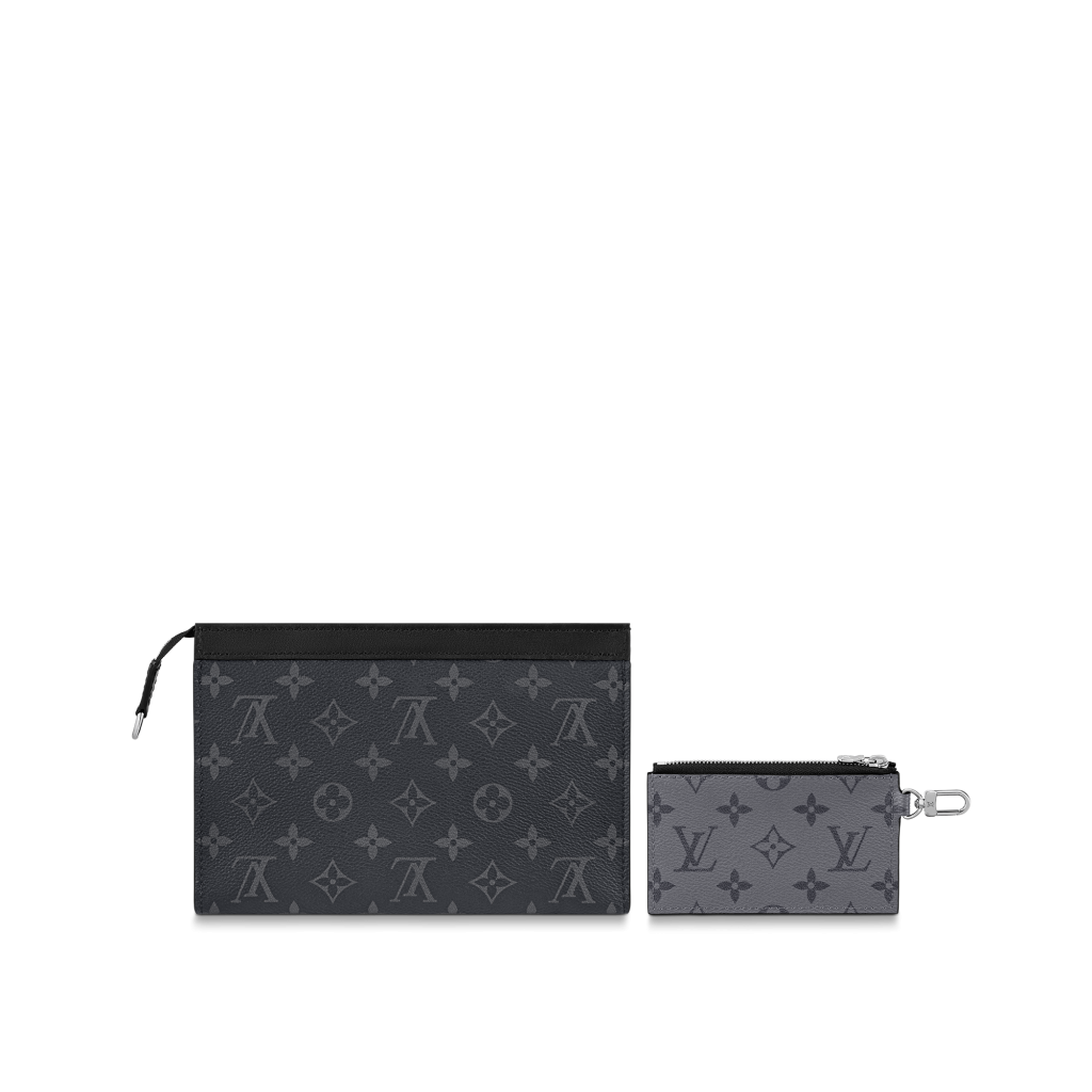 Louis Vuitton Gaston Wearable Wallet Monogram Eclipse Reverse Black in  Coated Canvas/Leather - US