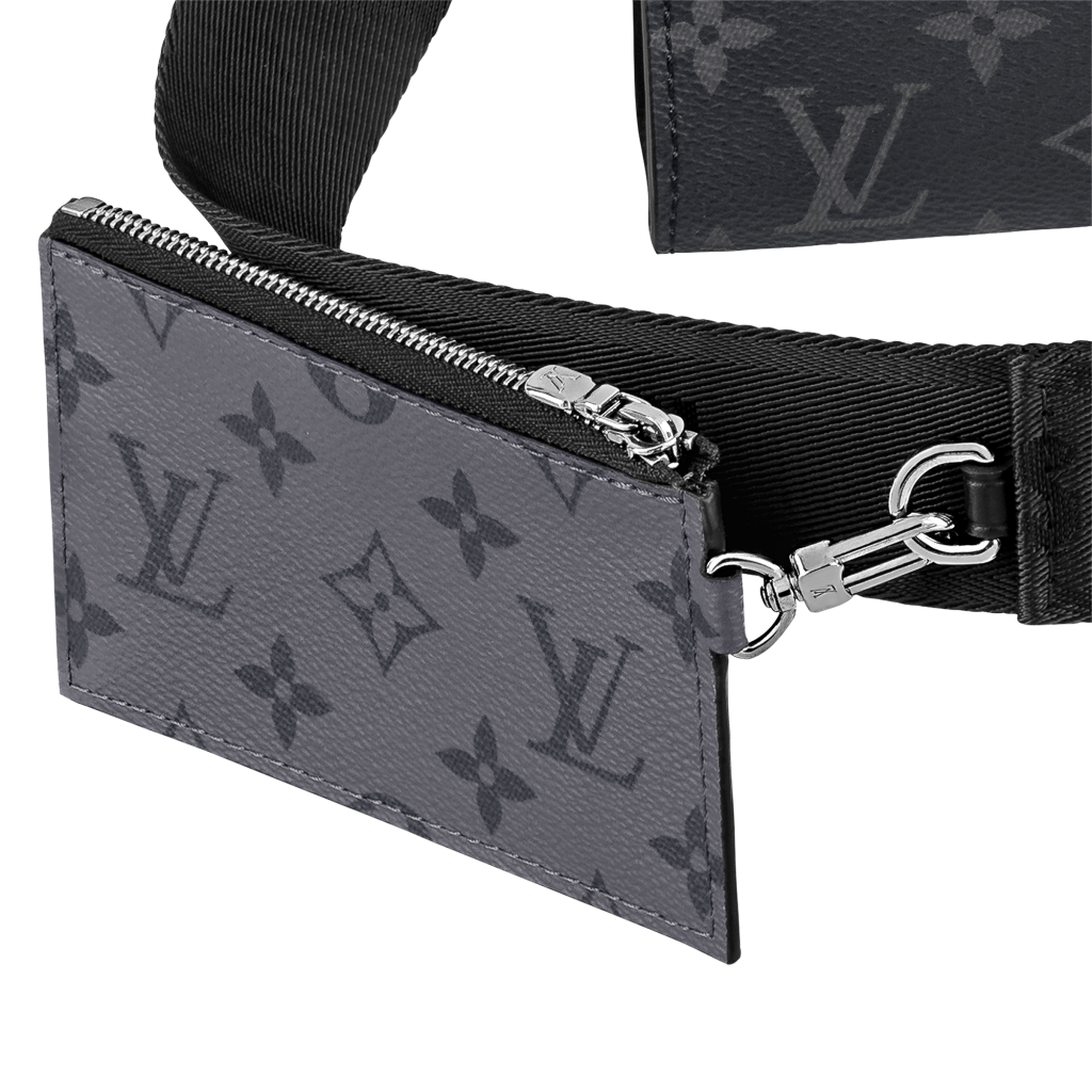 Gaston Wearable Wallet Monogram Eclipse - Men - Small Leather Goods