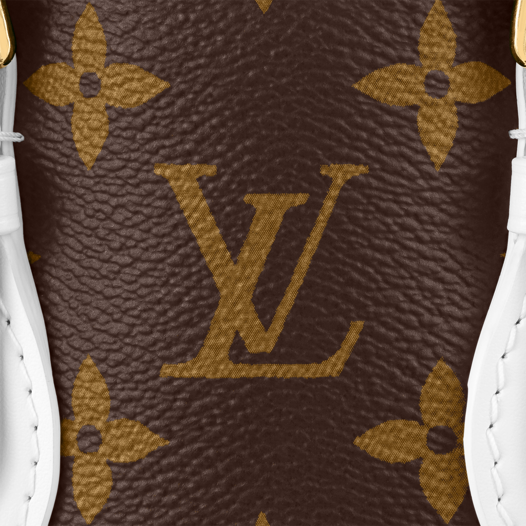 Louis Vuitton Nano Bucket Bag monogram shoulder crossbody white M81489