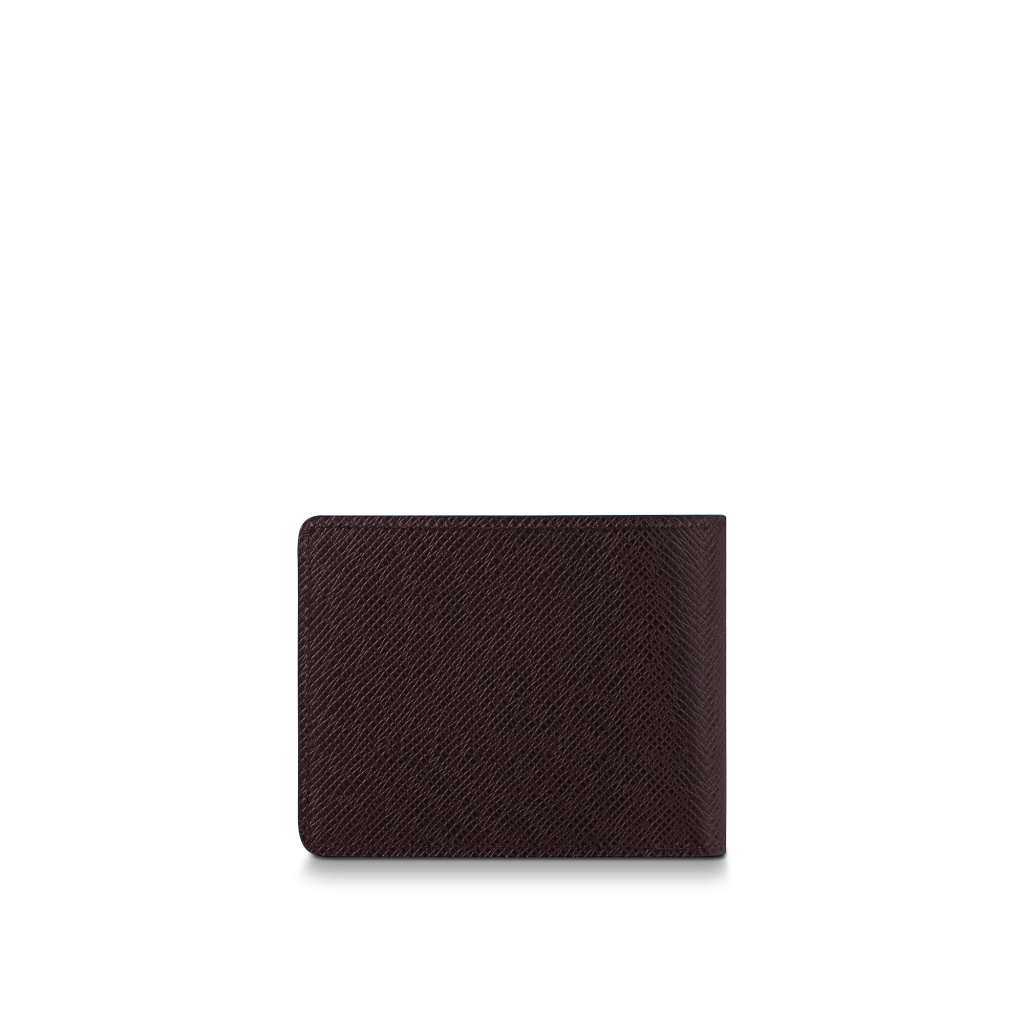 Louis Vuitton Slender Wallet - Taiga Acajou Leather