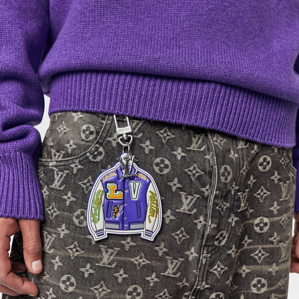 Louis Vuitton Street Style Logo Keychains & Bag Charms