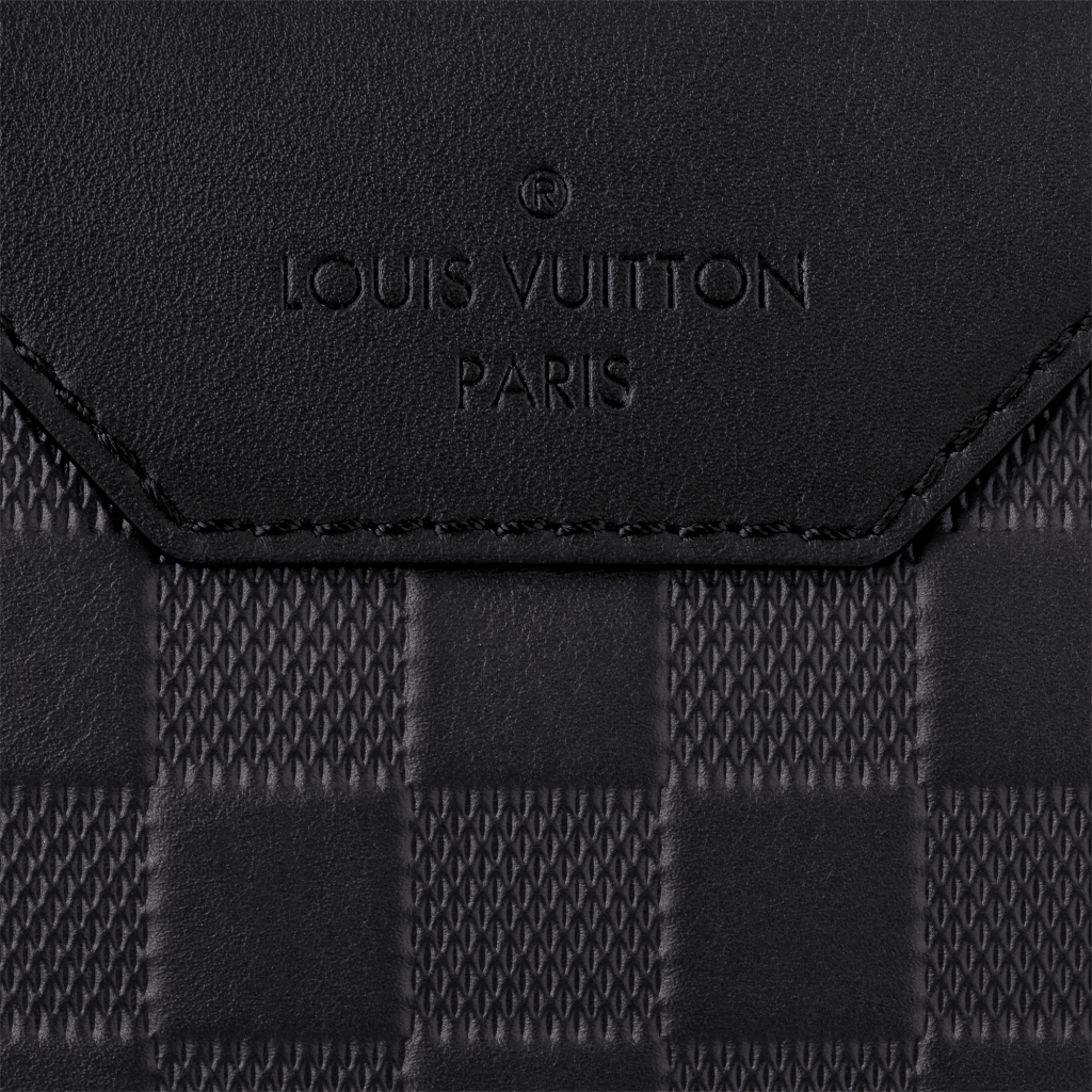 Louis Vuitton Campus Backpack Damier Infini Onyx Silver Cowhide