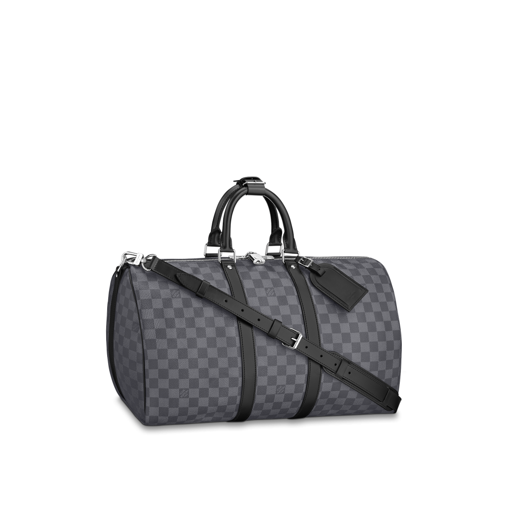 Louis Vuitton Damier Graphite Practical Keepall Bandouliere Duffle