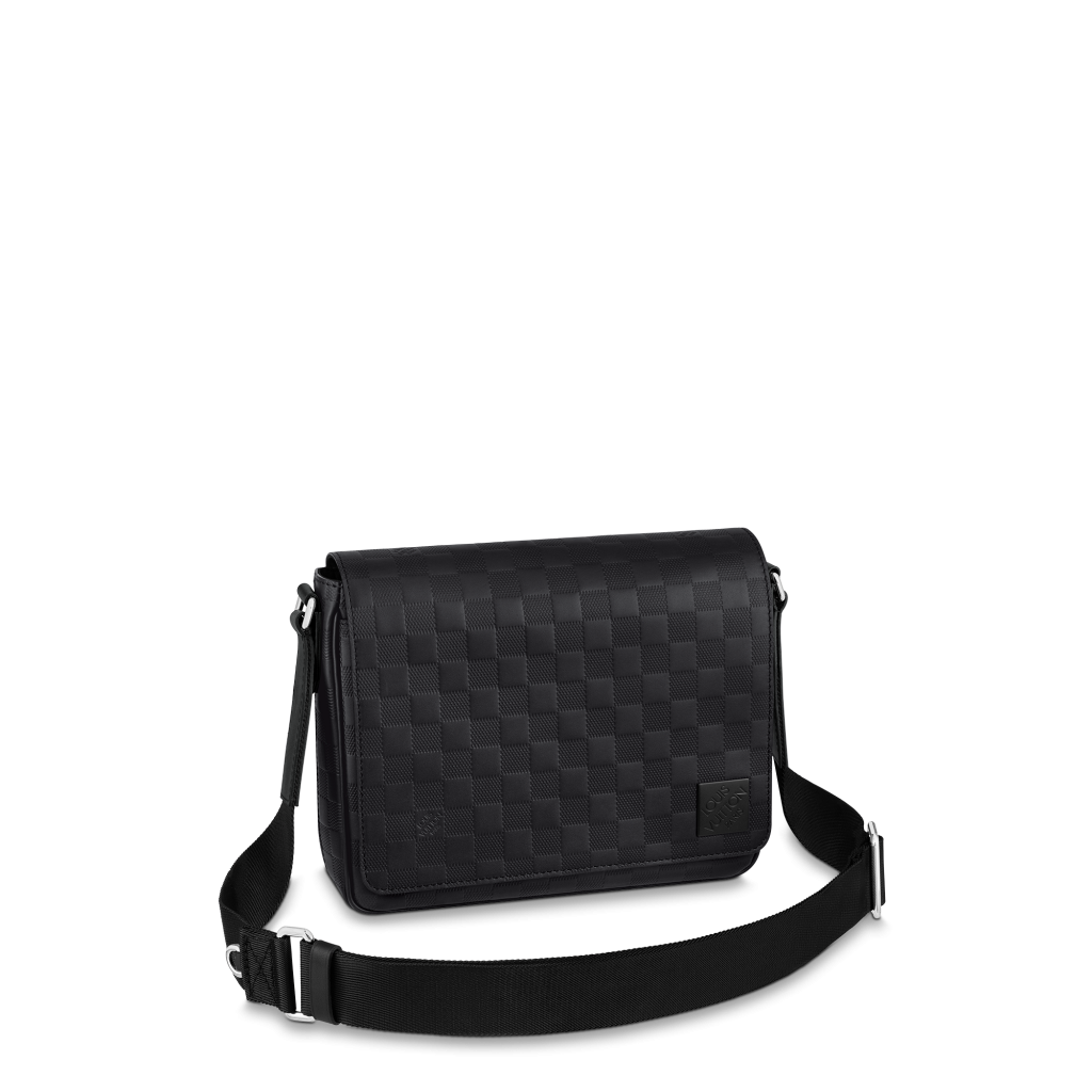 Louis Vuitton Damier Graphite District PM - Black Messenger Bags
