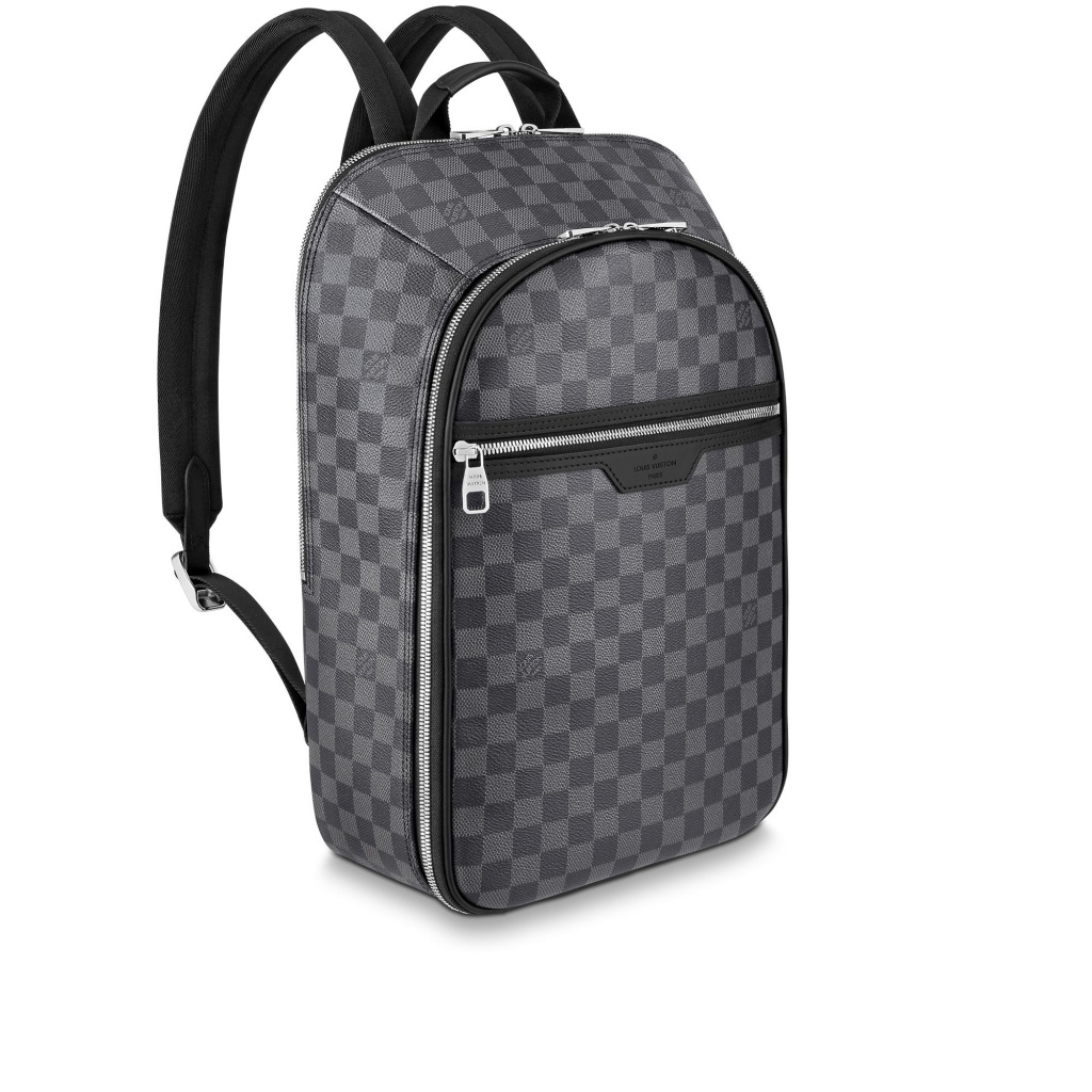 Louis Vuitton Michael Backpack NV2 Black in Cowhide Leather with  Silver-tone - US