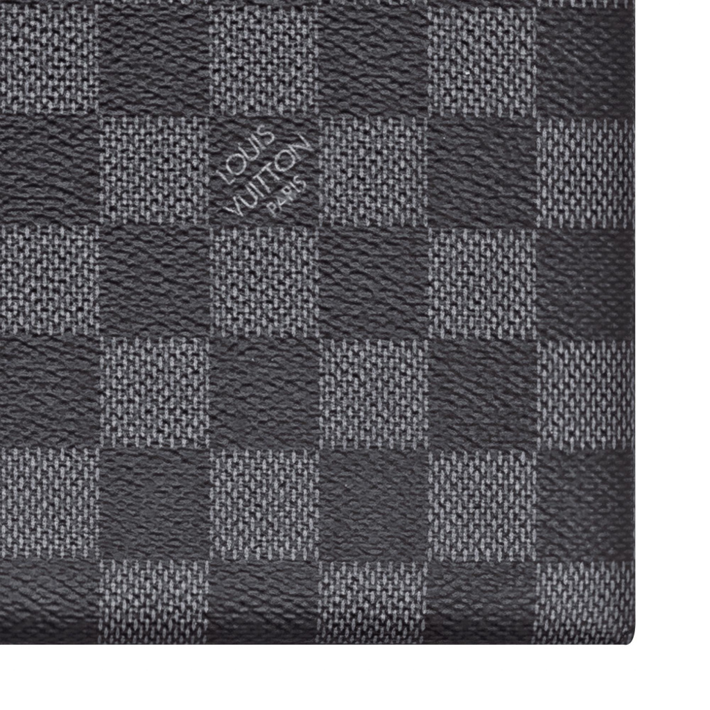 Black Louis Vuitton Damier Graphite Porte Documents Jour Business