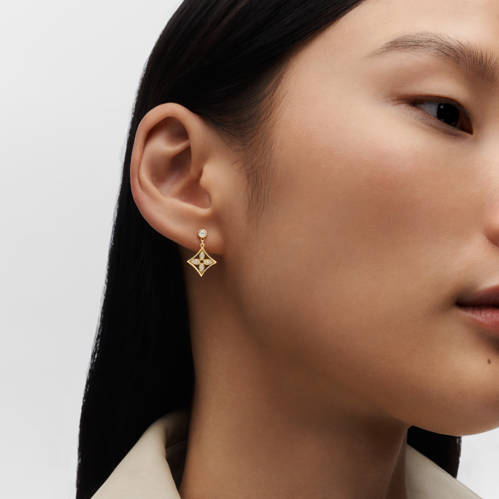 Louis Vuitton Idylle Blossom Ear Stud, Yellow Gold And Diamonds - Per Unit  - Vitkac shop online