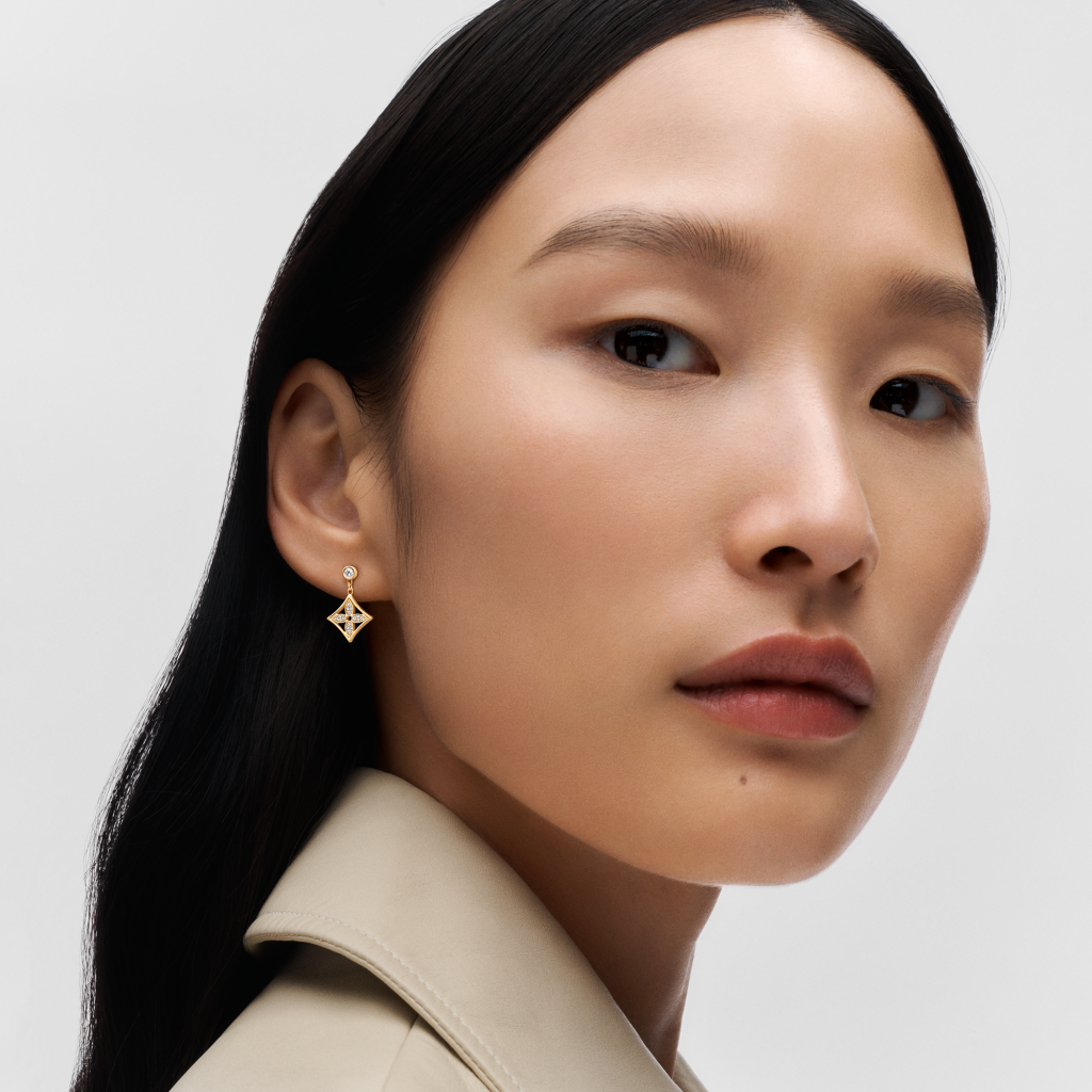Louis Vuitton® Idylle Blossom Ear Stud, White Gold And Diamond - Per Unit