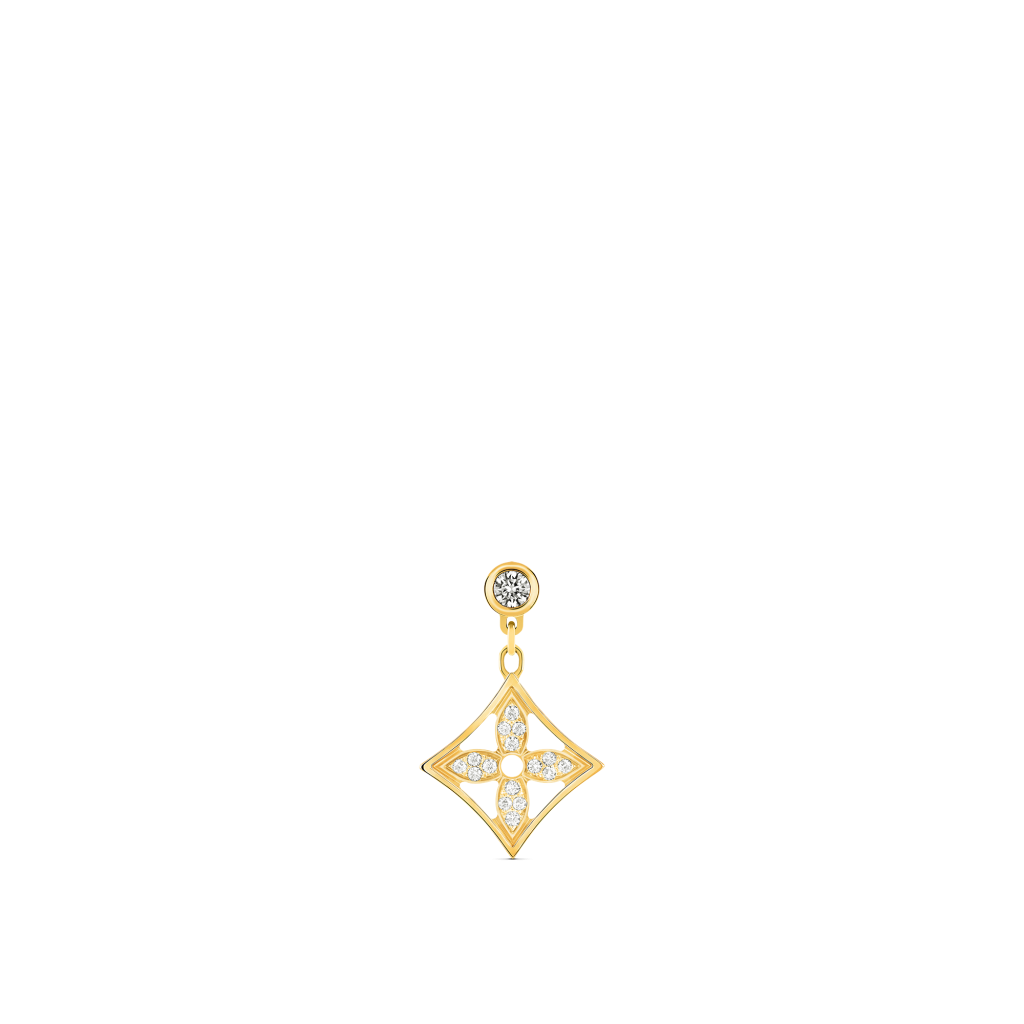 Louis Vuitton Idylle Blossom Ear Stud, Yellow Gold And Diamonds - Per Unit  - Vitkac shop online