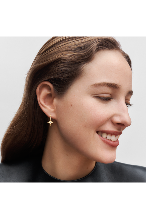 Louis Vuitton Idylle blossom ear stud, pink gold and diamond - per unit  (Q96169)