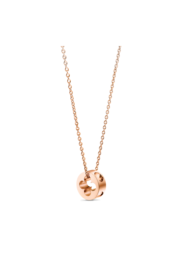 Idylle Blossom Pendant, Pink Gold And Diamonds - Categories Q93871