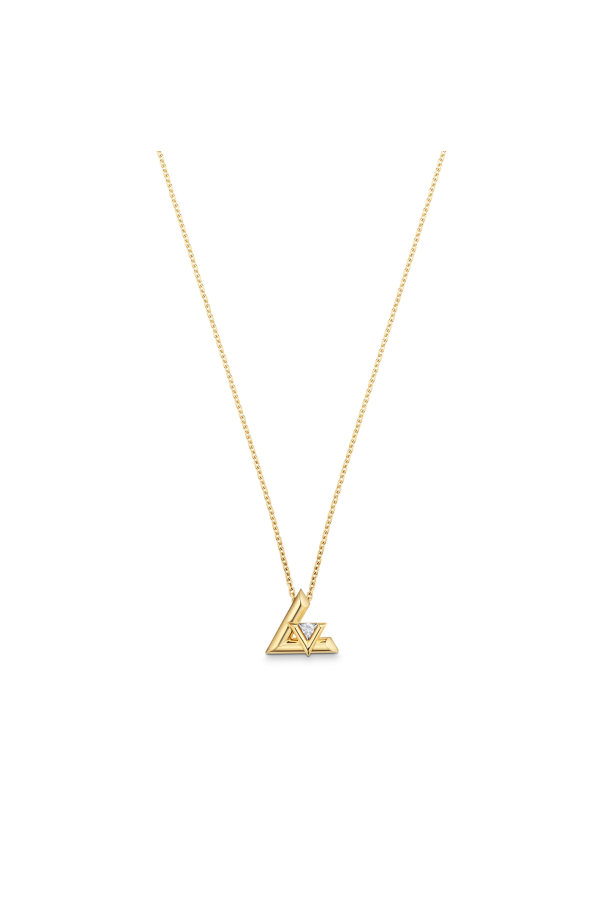LV Volt One Small Pendant, Yellow Gold And Diamond od Louis Vuitton