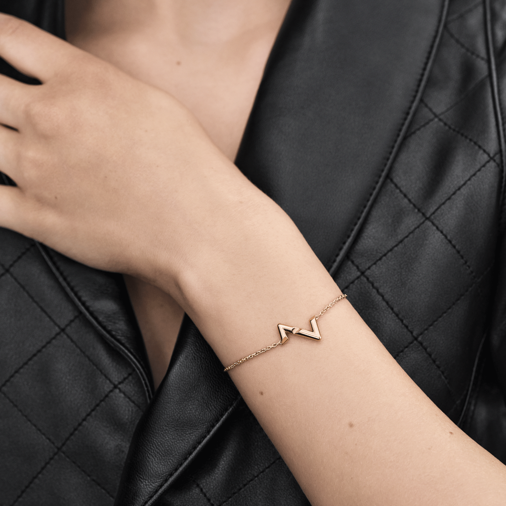 Louis Vuitton LV Volt Upside Down Bracelet, Pink Gold - Vitkac