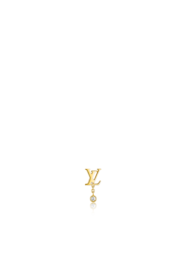 LV Volt Upside Down Ear Cuff, Yellow Gold - Per Unit - Categories
