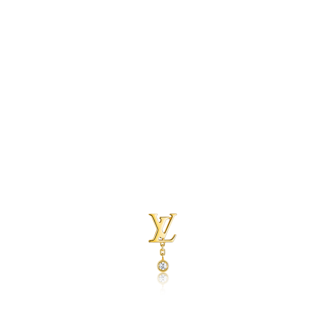 Louis Vuitton Idylle Blossom LV Pendant, Yellow Gold and Diamond - Vitkac  shop online