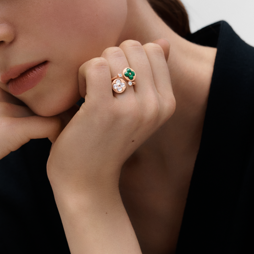 Louis Vuitton Colour Blossom Mini Sun Ring, Pink Gold, White  Mother-Of-Pearl And Diamond - InteragencyboardShops shop online