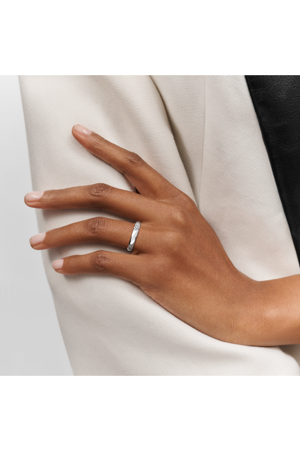 Louis Vuitton LV Volt Multi Ring, White Gold Grey. Size 47