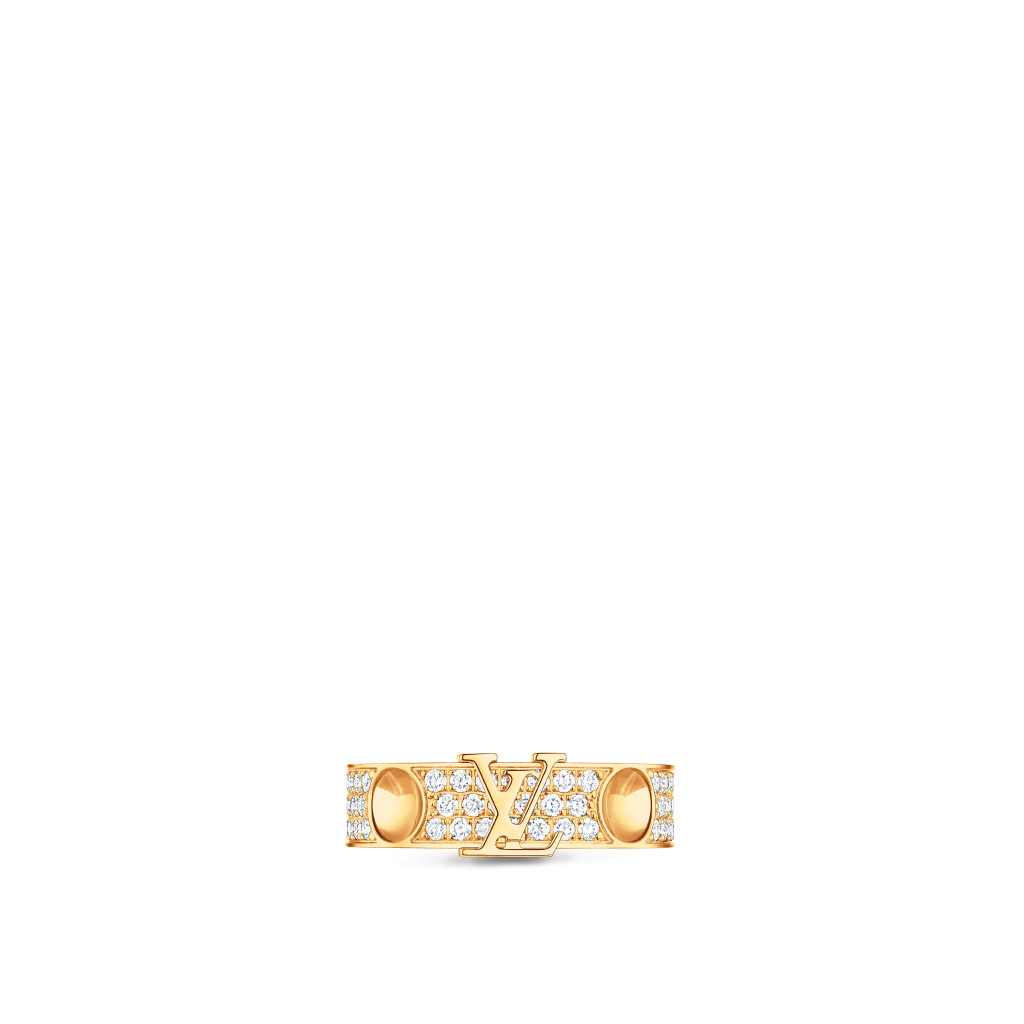 Louis Vuitton Empreinte Ring, Yellow Gold and Diamonds - Vitkac shop online