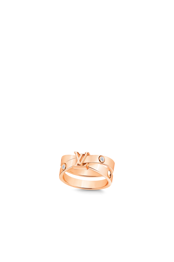 Empreinte Ring, Pink Gold And Diamonds od Louis Vuitton