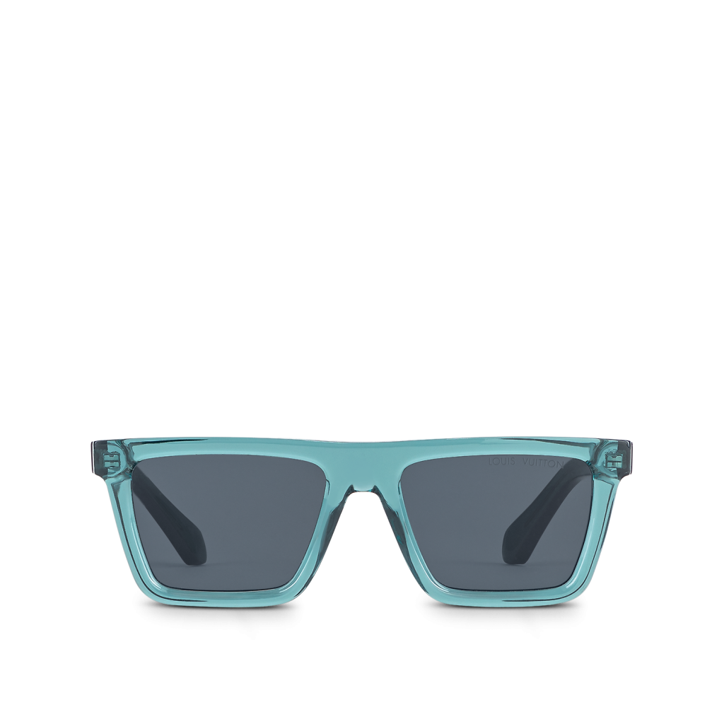 Louis Vuitton LV First Square Sunglasses Black Acetate & Canvas. Size E