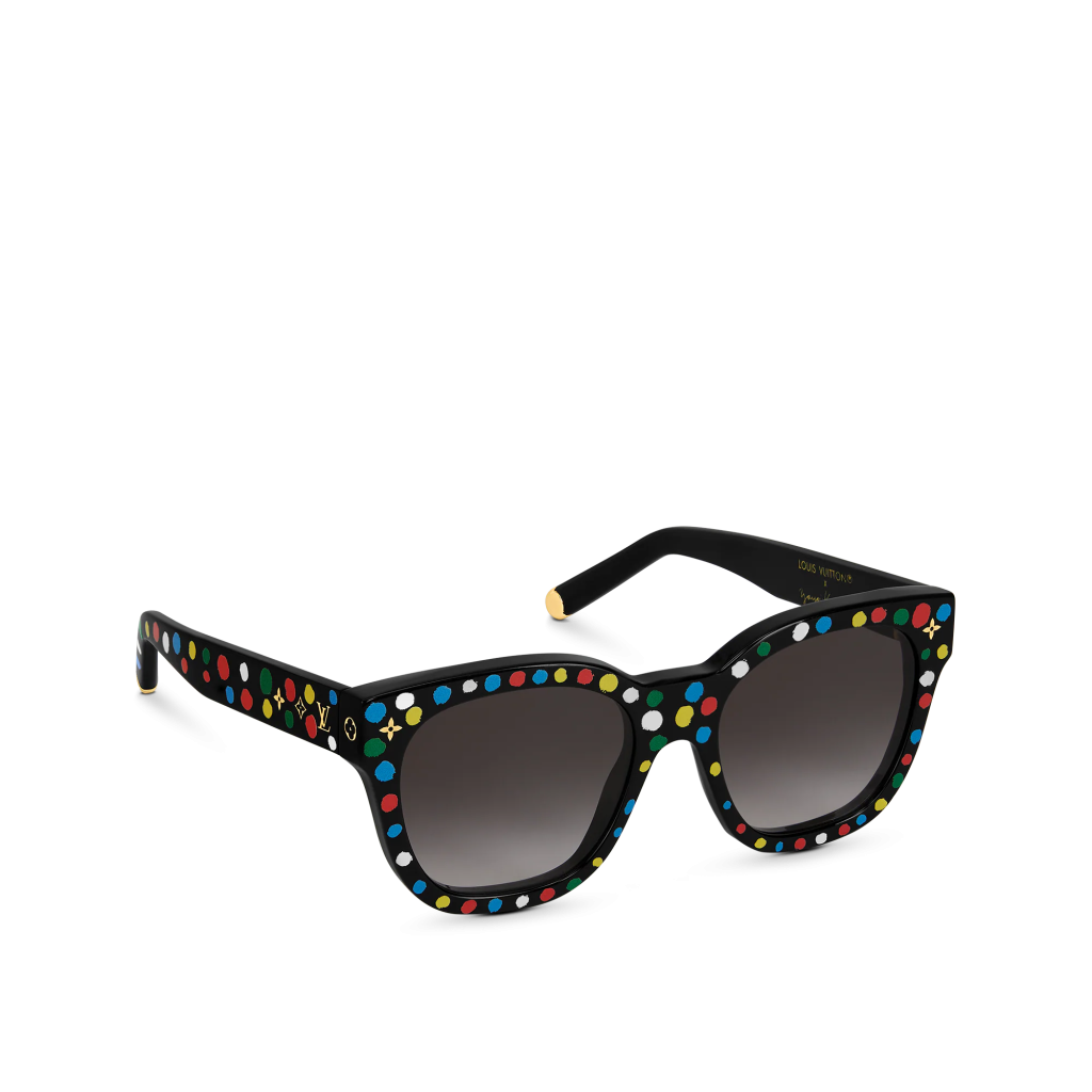 Louis Vuitton LV x YK My Monogram Square Painted Dots Sunglasses