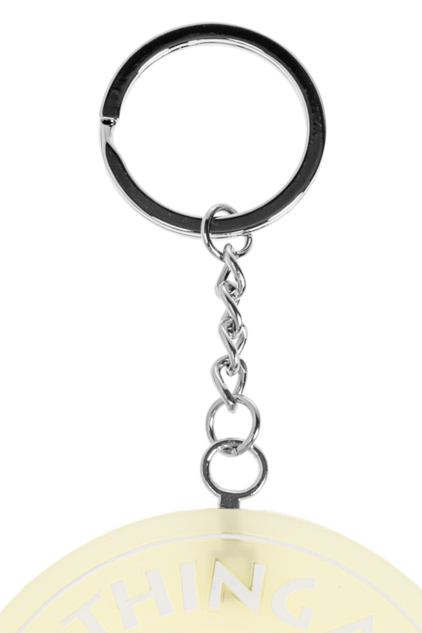 A BATHING APE® Keychain with logo
