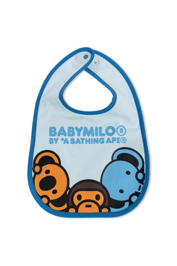 Bib with print od A BATHING APE® Kids