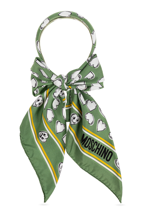 Silk headband od Moschino